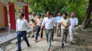 डीएम ने कल्याण मडपंम का साइड डेवलपमेंट शुरू न होने पर जतायी नाराजगी