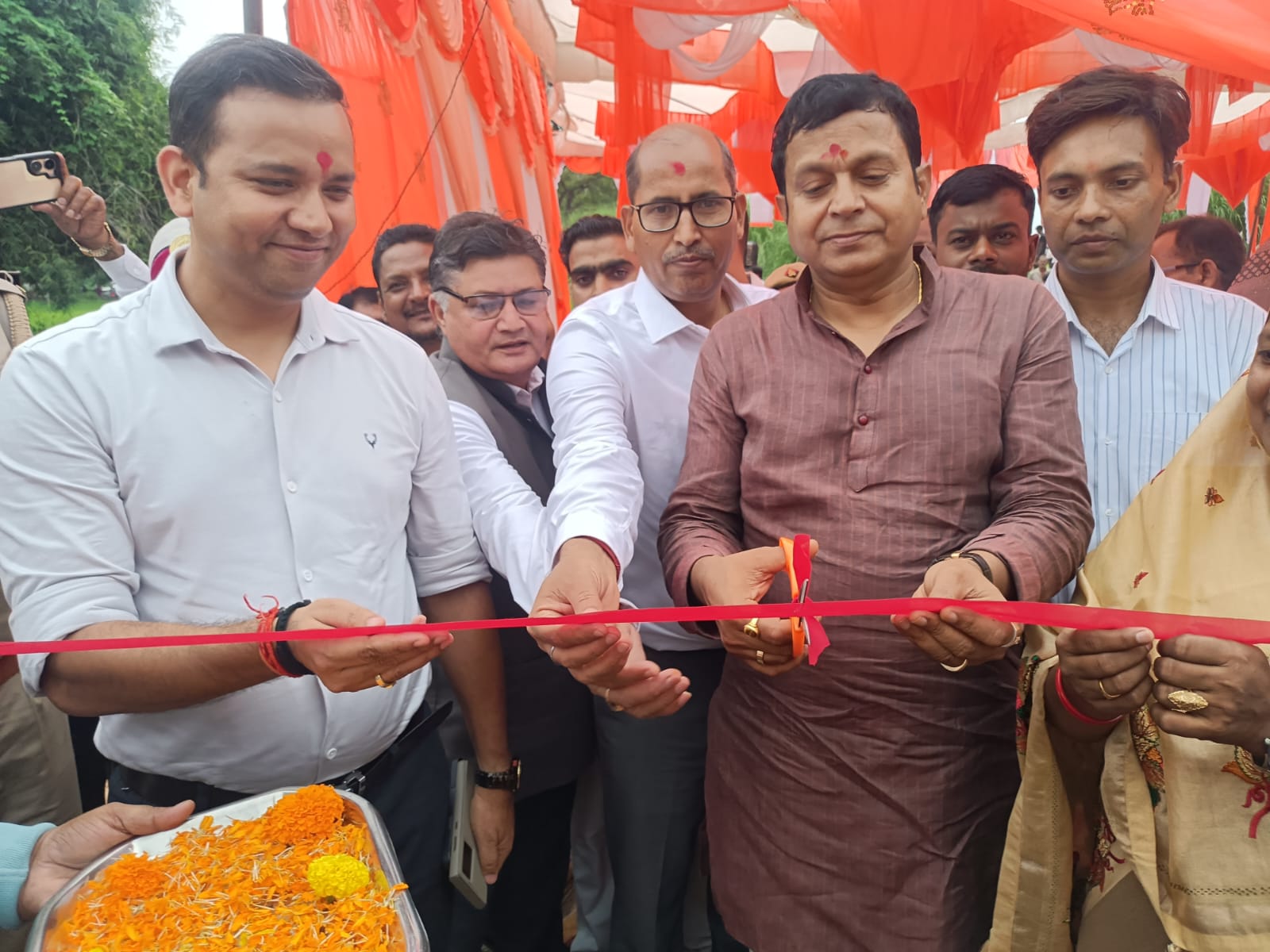 सागरपुर में नवनिर्मित आयु