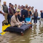 डीएम-एसपी ने गंगा पूजन कर, कल्पवास मेले का किया शुभारम्भ