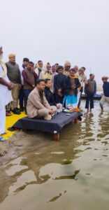डीएम-एसपी ने गंगा पूजन कर, कल्पवास मेले का किया शुभारम्भ