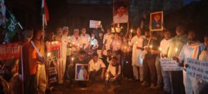 Bhadohi News: धर्मेंद्र प्रधान के इस्तीफे के समर्थन में कांग्रेस का विजय मार्च, 22 दिवंगत छात्रों को दी श्रद्धांजलि